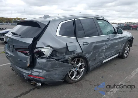 2023 BMW X3 Sdrive30I z USA, uszkodzony, nr VIN 5UX43DP00P9S22726